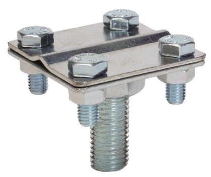 Соединитель проводника для молниеприемника DKC Jupiter круглый 8-10мм и плоский 25мм фото Соединитель проводника для молниеприемника DKC Jupiter круглый 8-10мм и плоский 25мм картинка